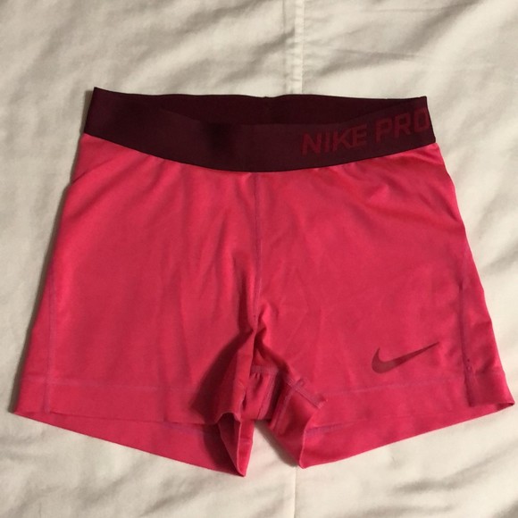 Nike Shorts Womens Nike Pro Drifit Athletic Shorts Size Small Pink